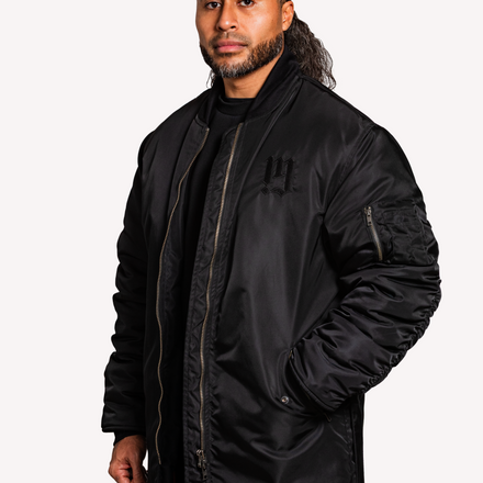 The Voyager - Ultra Long Bomber Jacket (PRE-ORDER)