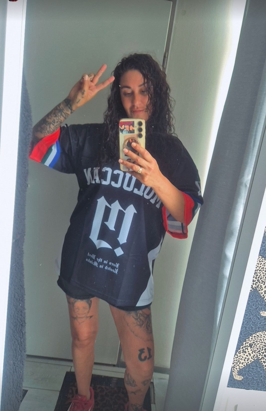 MATAGI community mirror portrait wearing a Moluccan jersey
