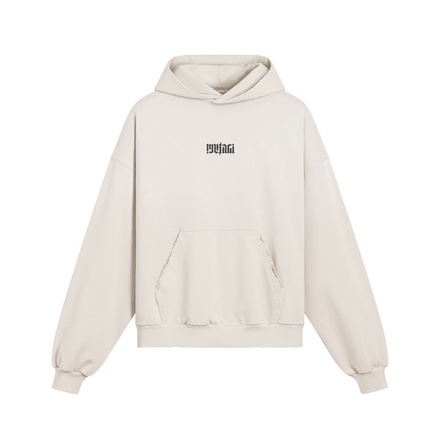 MATAPO 380GSM Unisex Sun Faded Ripped Pocket Hoodie